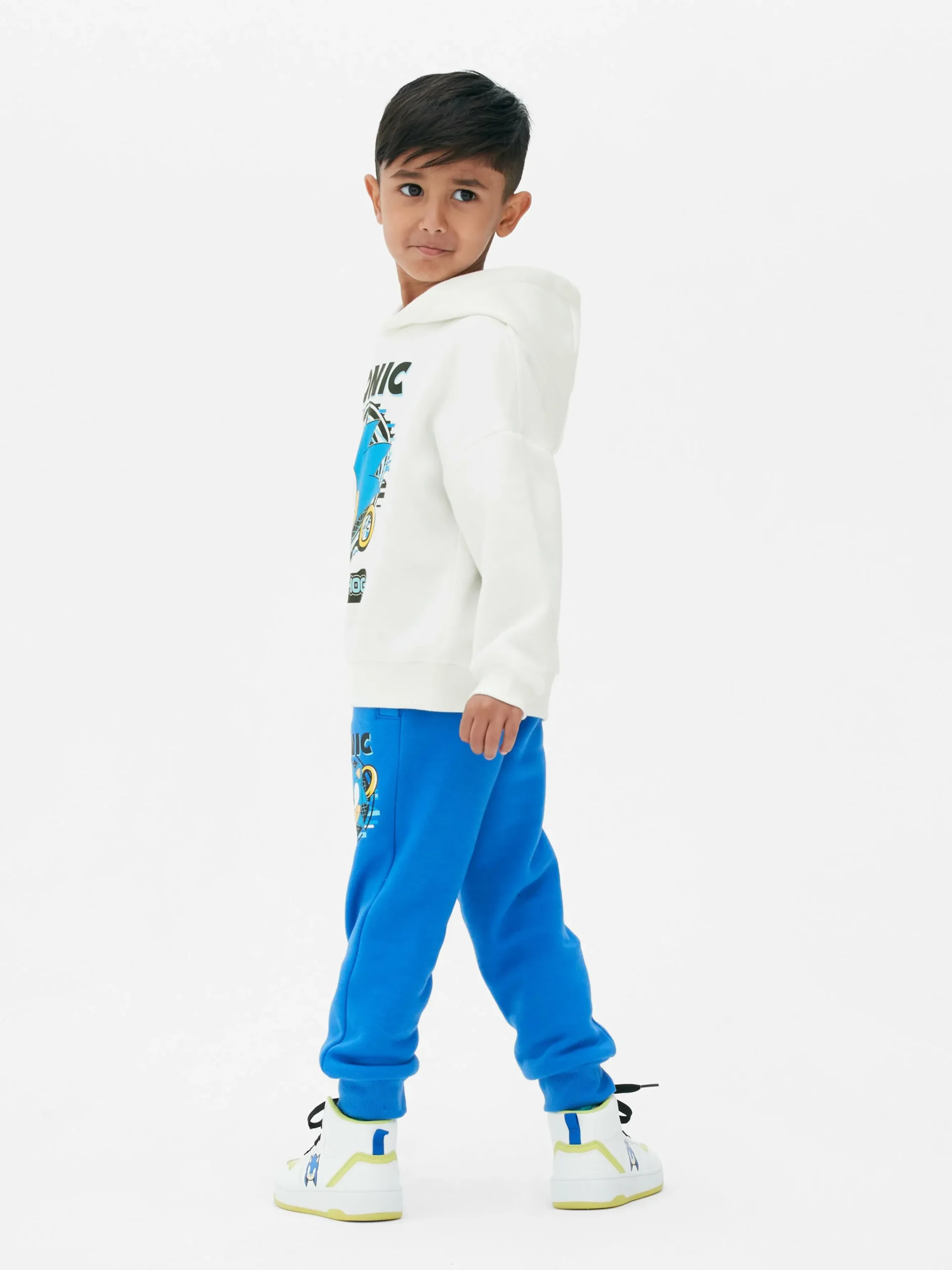 Sudadera Con Capucha Y Estampado De Sonic, El Erizo