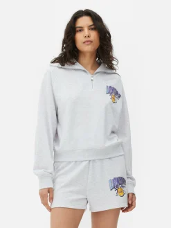 Sudadera Con 1/2 Cremallera De Los Lakers De La NBA