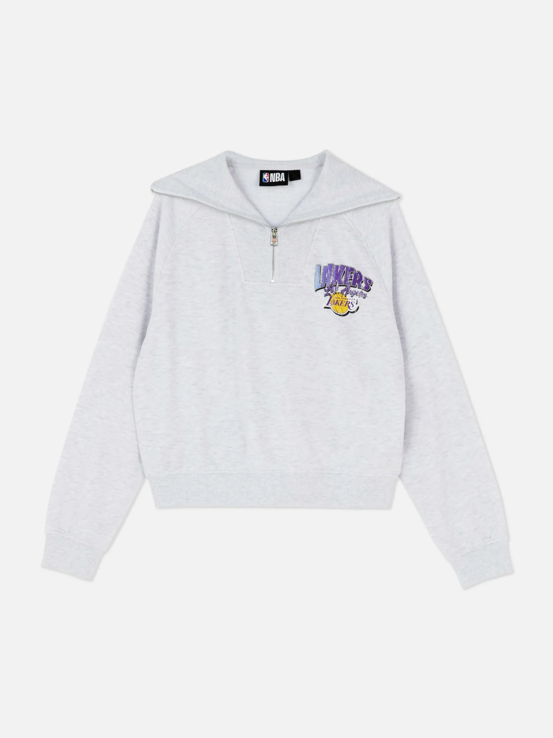 Sudadera Con 1/2 Cremallera De Los Lakers De La NBA