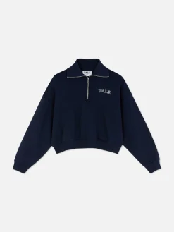 Sudadera Con 1/2 Cremallera Yale