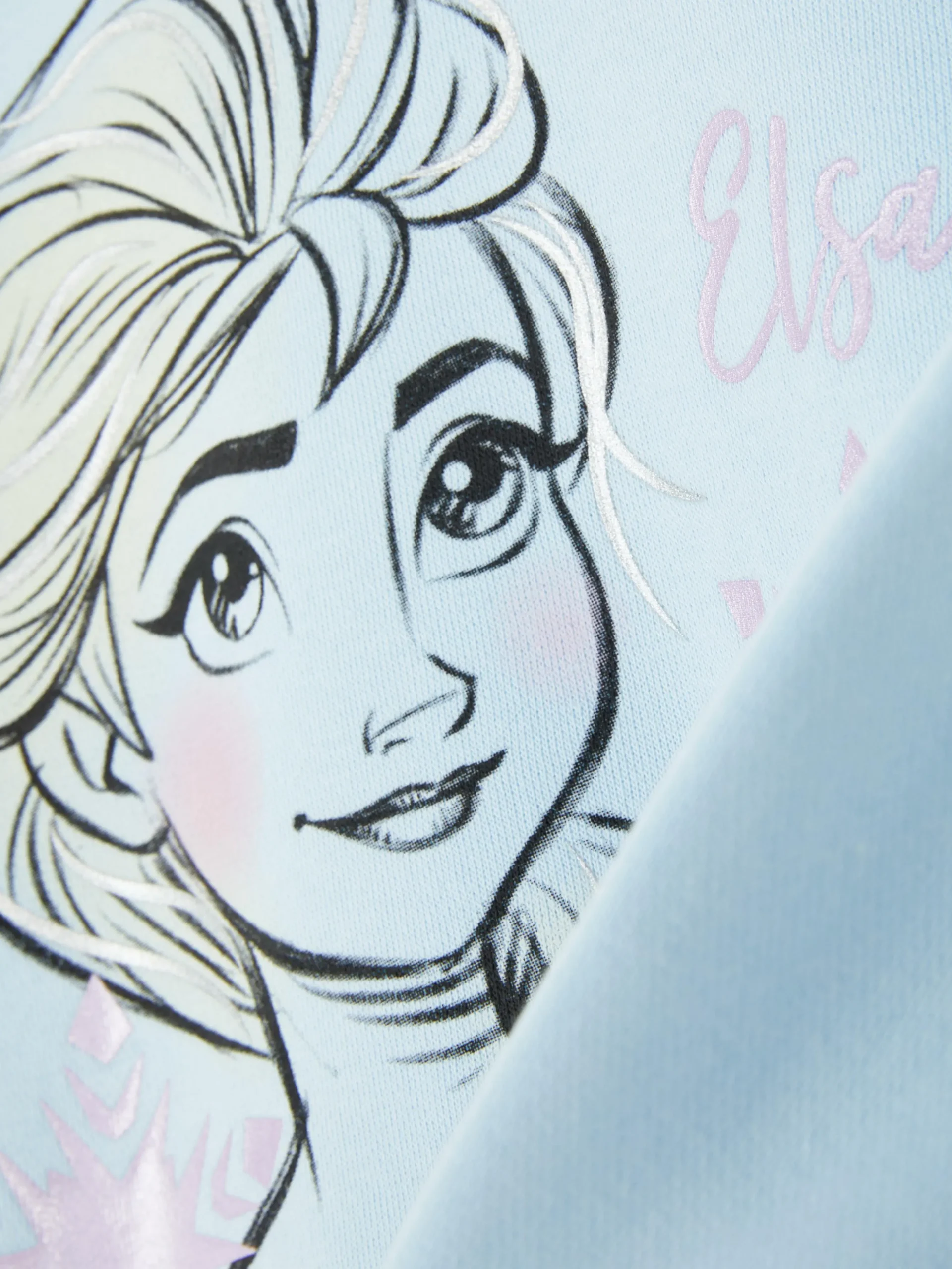 Sudadera Con Cuello Redondo De Elsa De Disney
