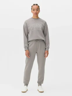 Sudadera Con Cuello Redondo Y Mensaje