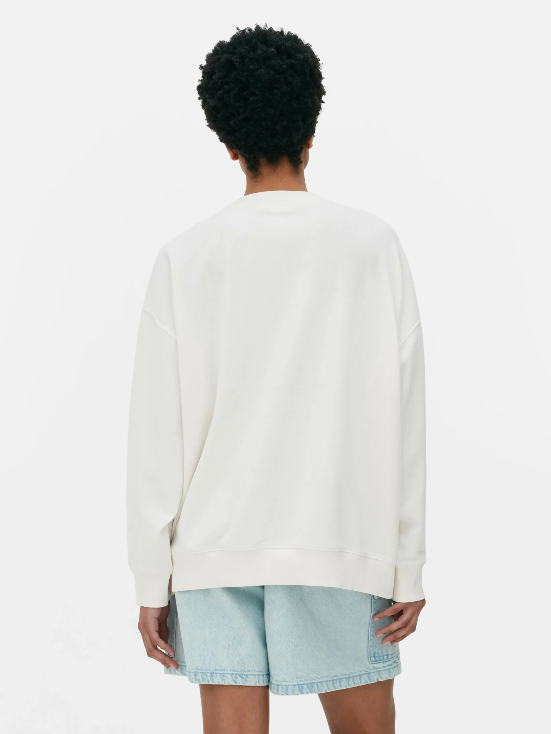Sudadera Con Gráfico «Paris» En La Parte Delantera