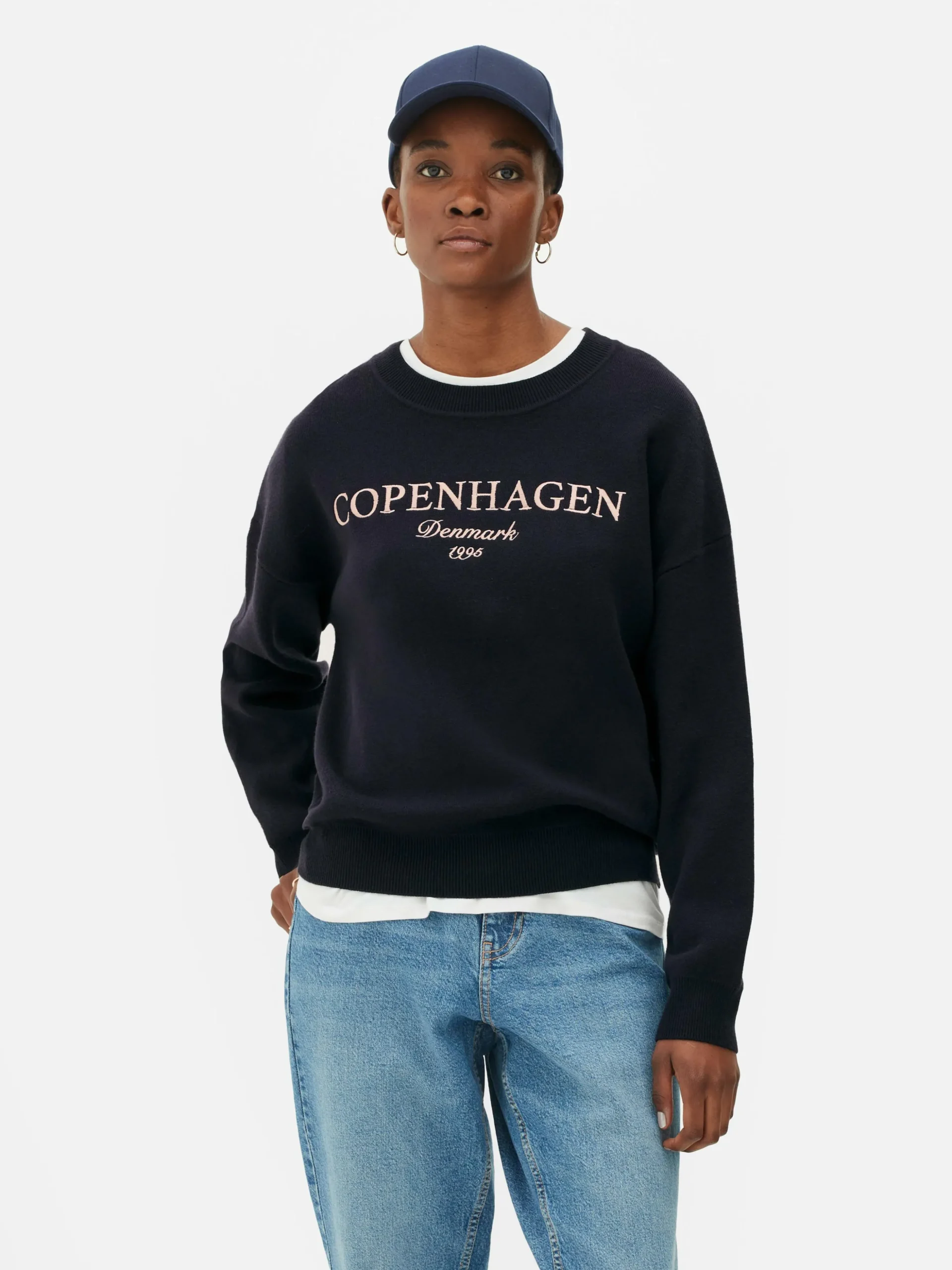 Sudadera Con Mensaje En El Pecho