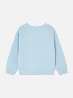 Sudadera De Cuello Redondo Con Estampado Gráfico