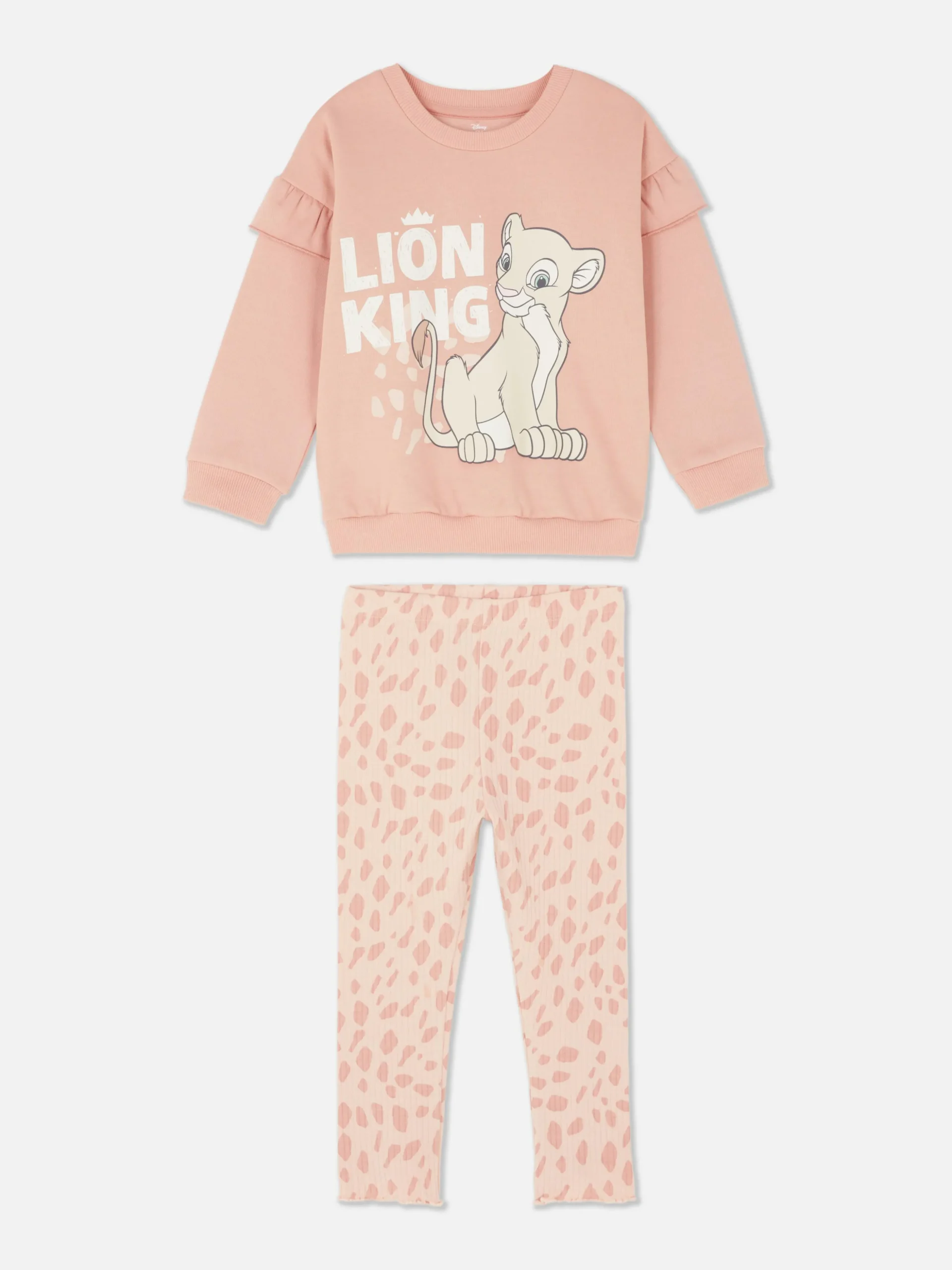 Sudadera De Cuello Redondo Y Leggings De Disney