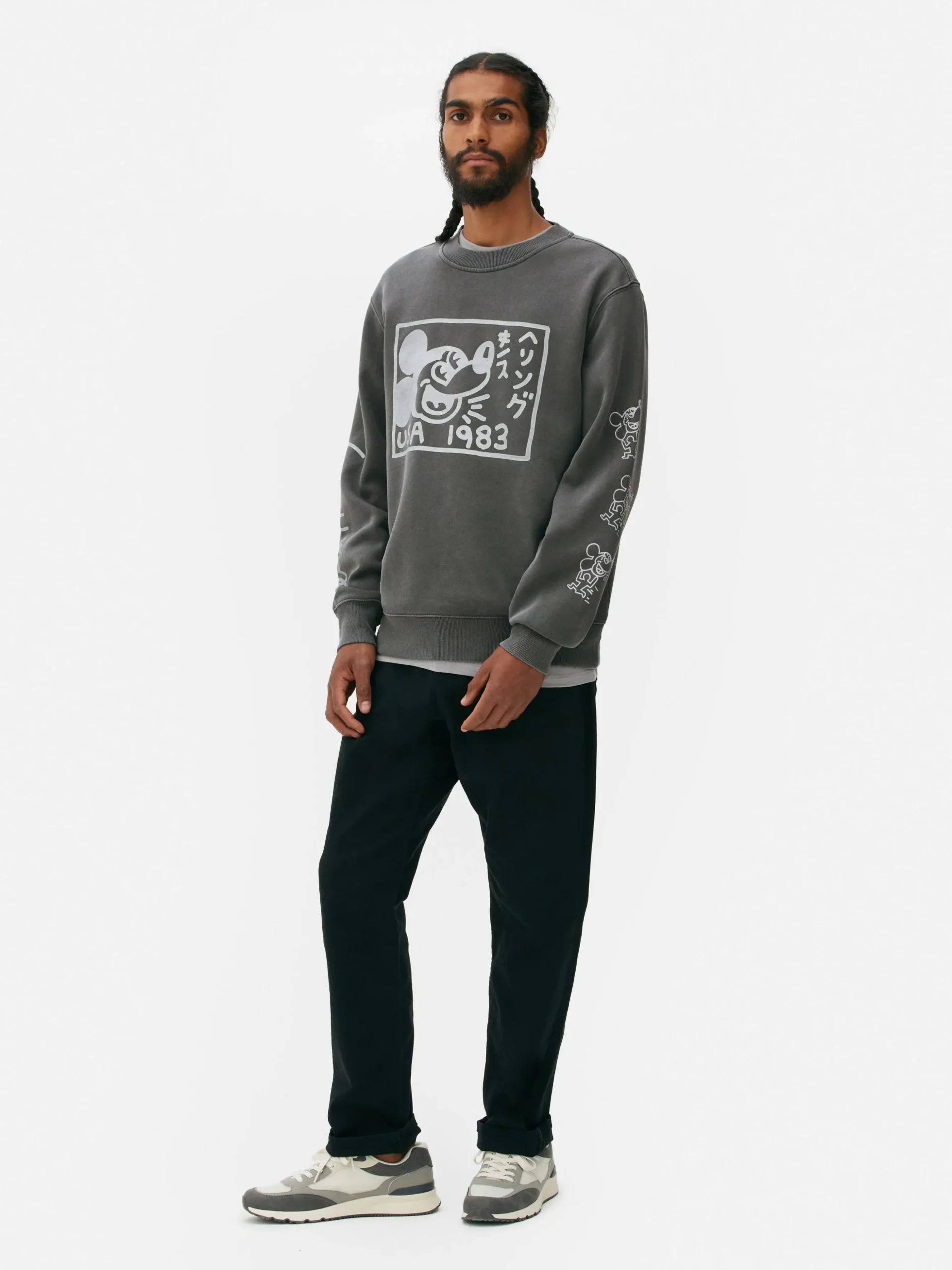 Sudadera De Mickey Mouse De Disney X Keith Haring