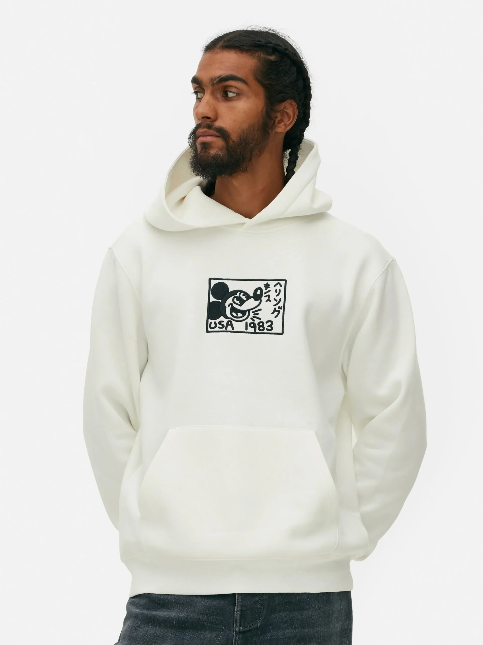 Sudadera De Mickey Mouse, Disney, X Keith Haring