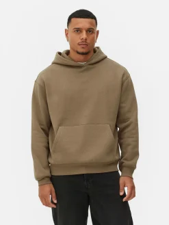 Sudadera De Punto Extragrande Con Capucha