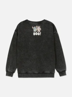 Sudadera De Stitch De Disney Con Lavado ácido