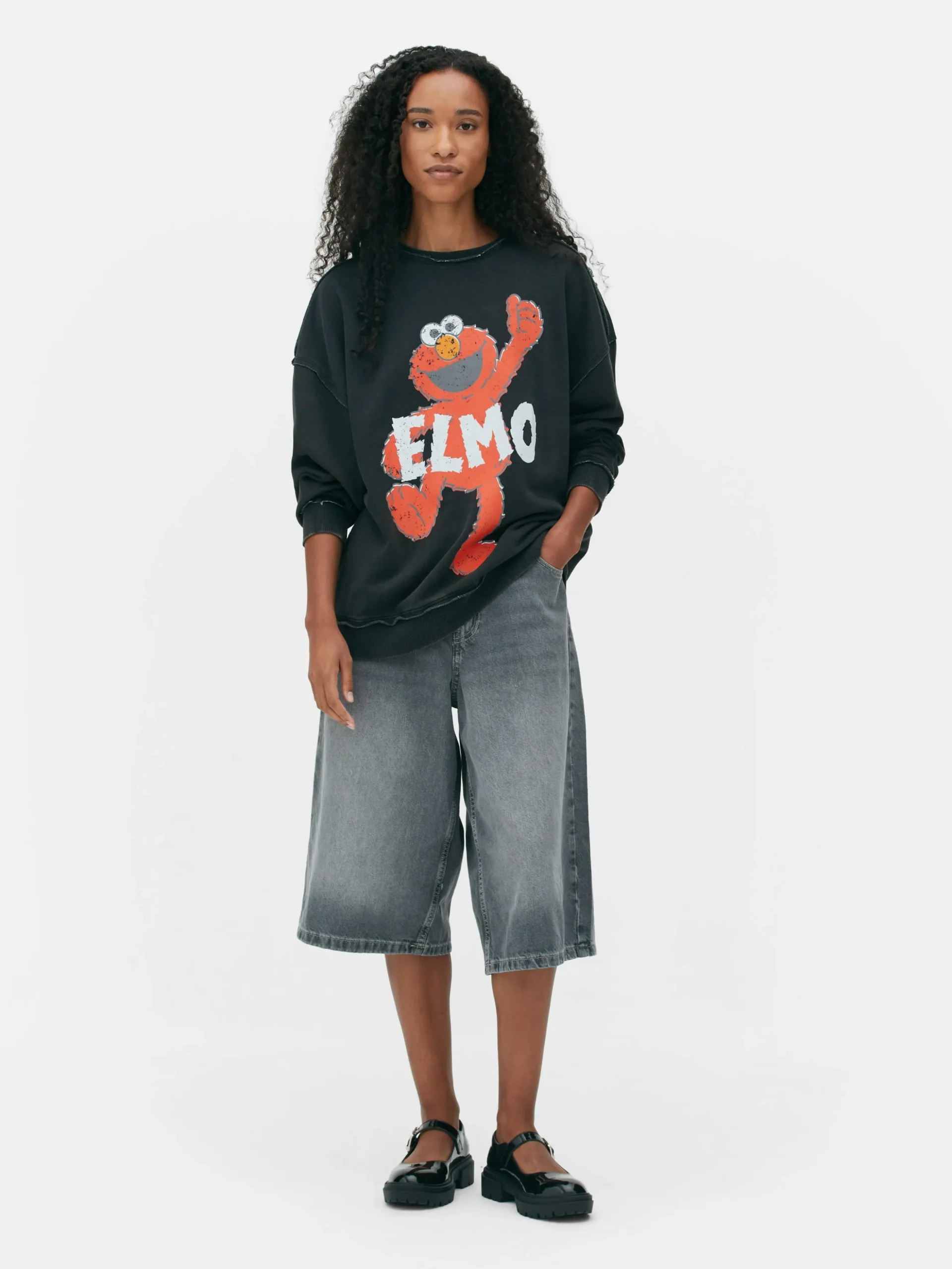 Sudadera Extragrande De Barrio Sésamo