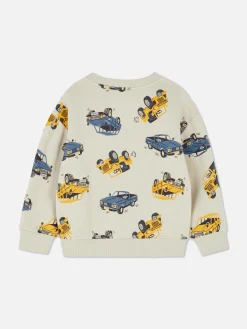 Sudadera Gráfica De Cuello Redondo