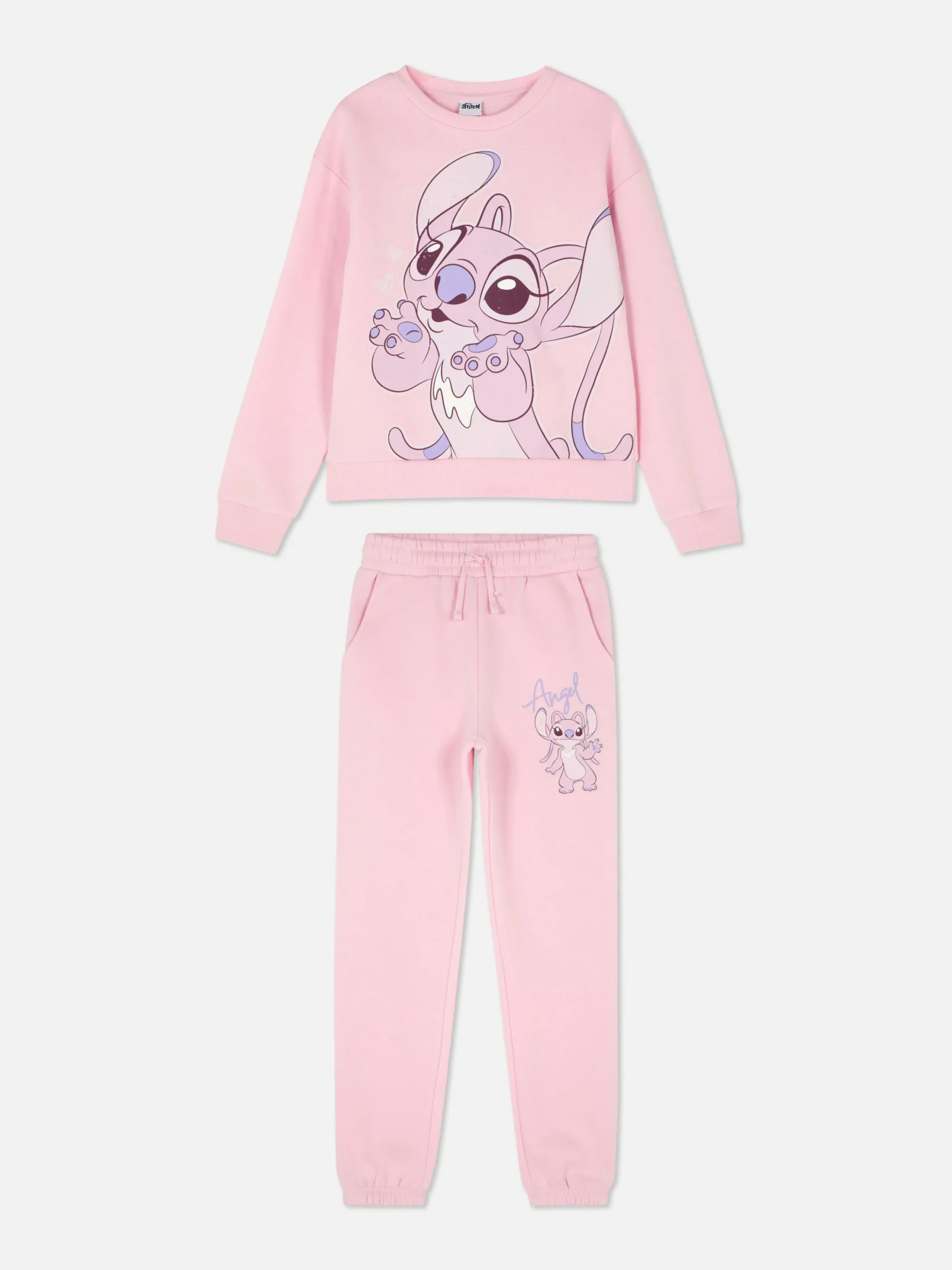 Sudadera Gráfica De Stitch Y Ángel De Disney