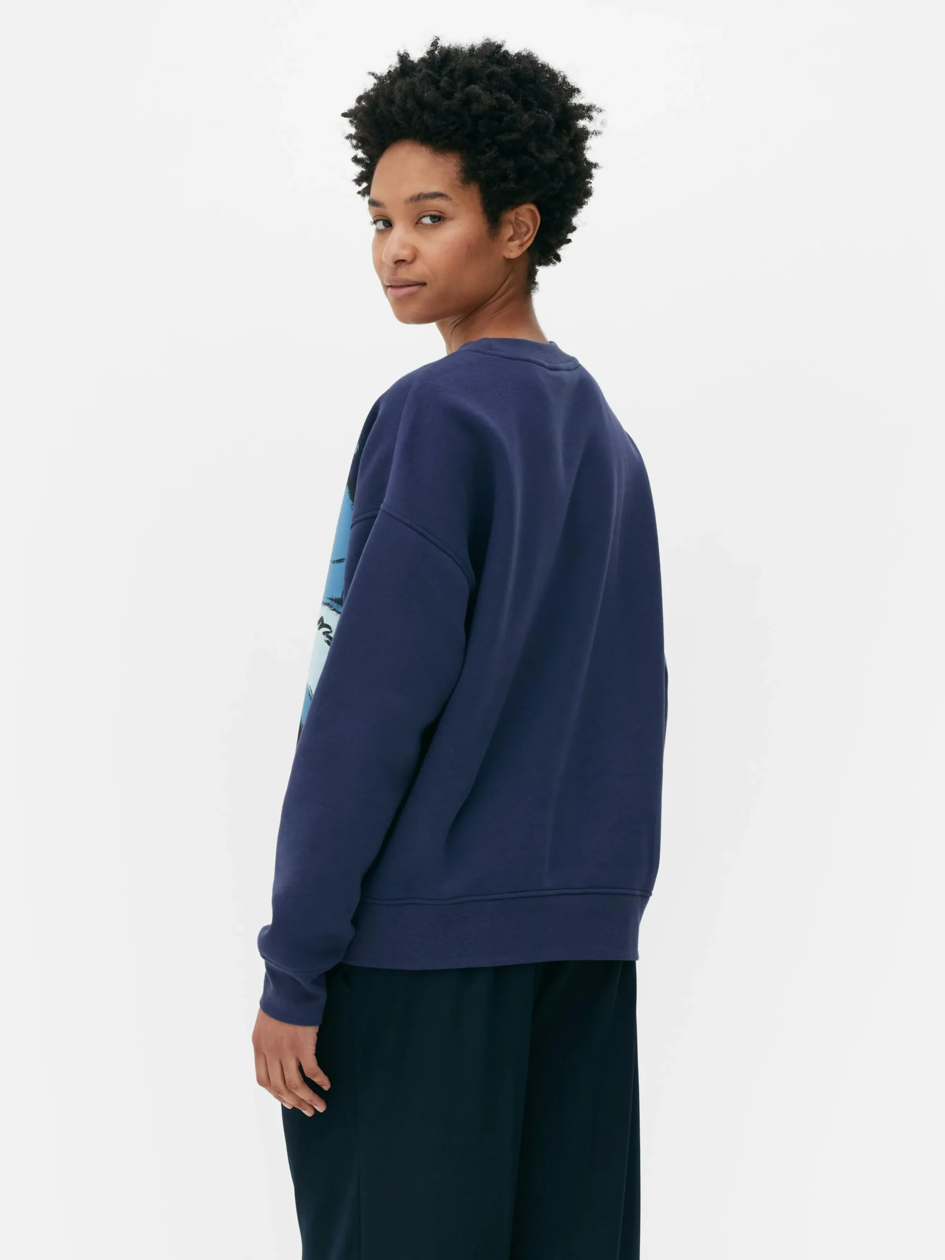 Sudadera Holgada De Stitch De Disney