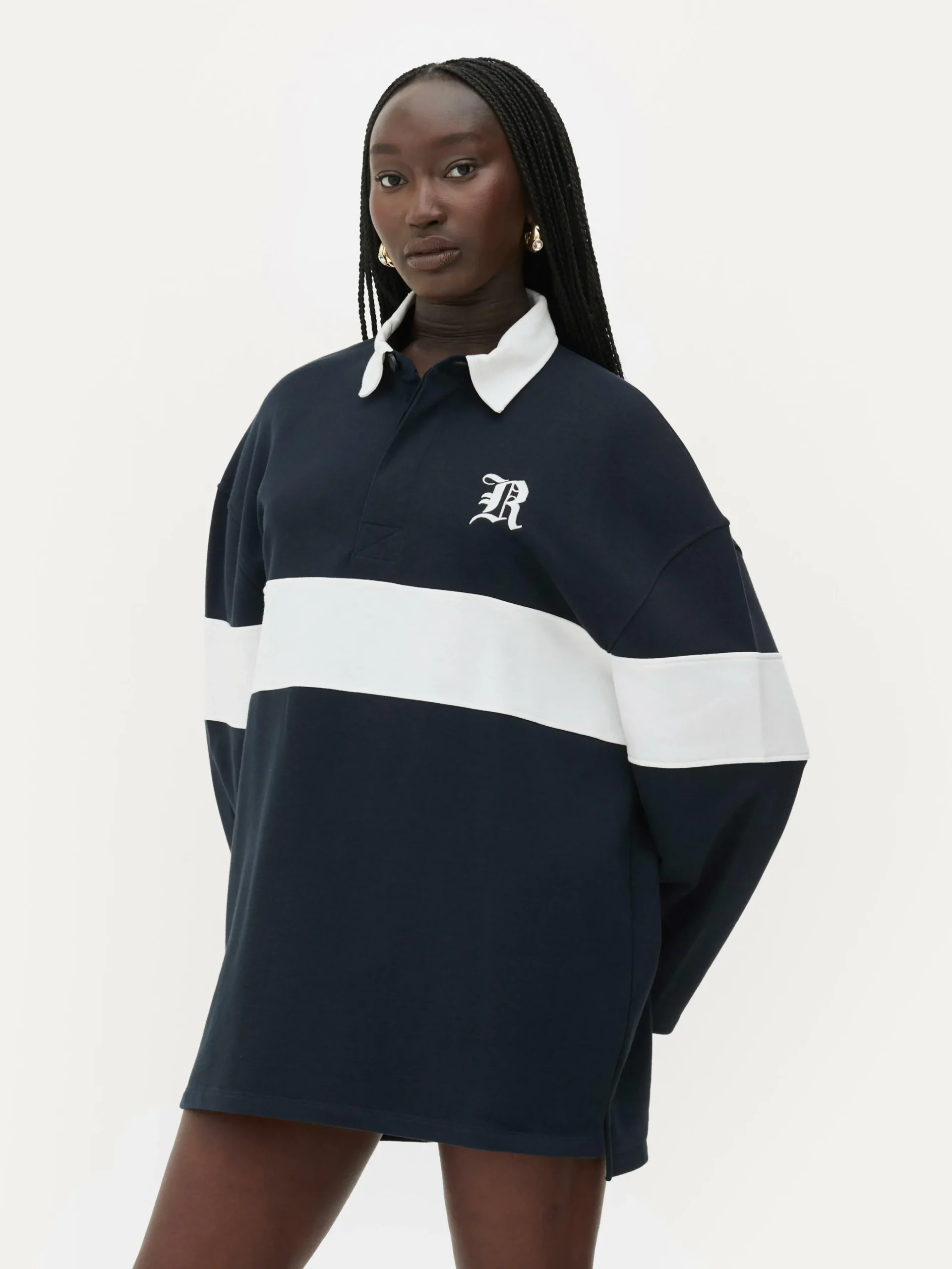 Sudadera Tipo Polo Extragrande De Rita Ora