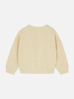 Sudadera Universitaria Con Inicial De Bouclé