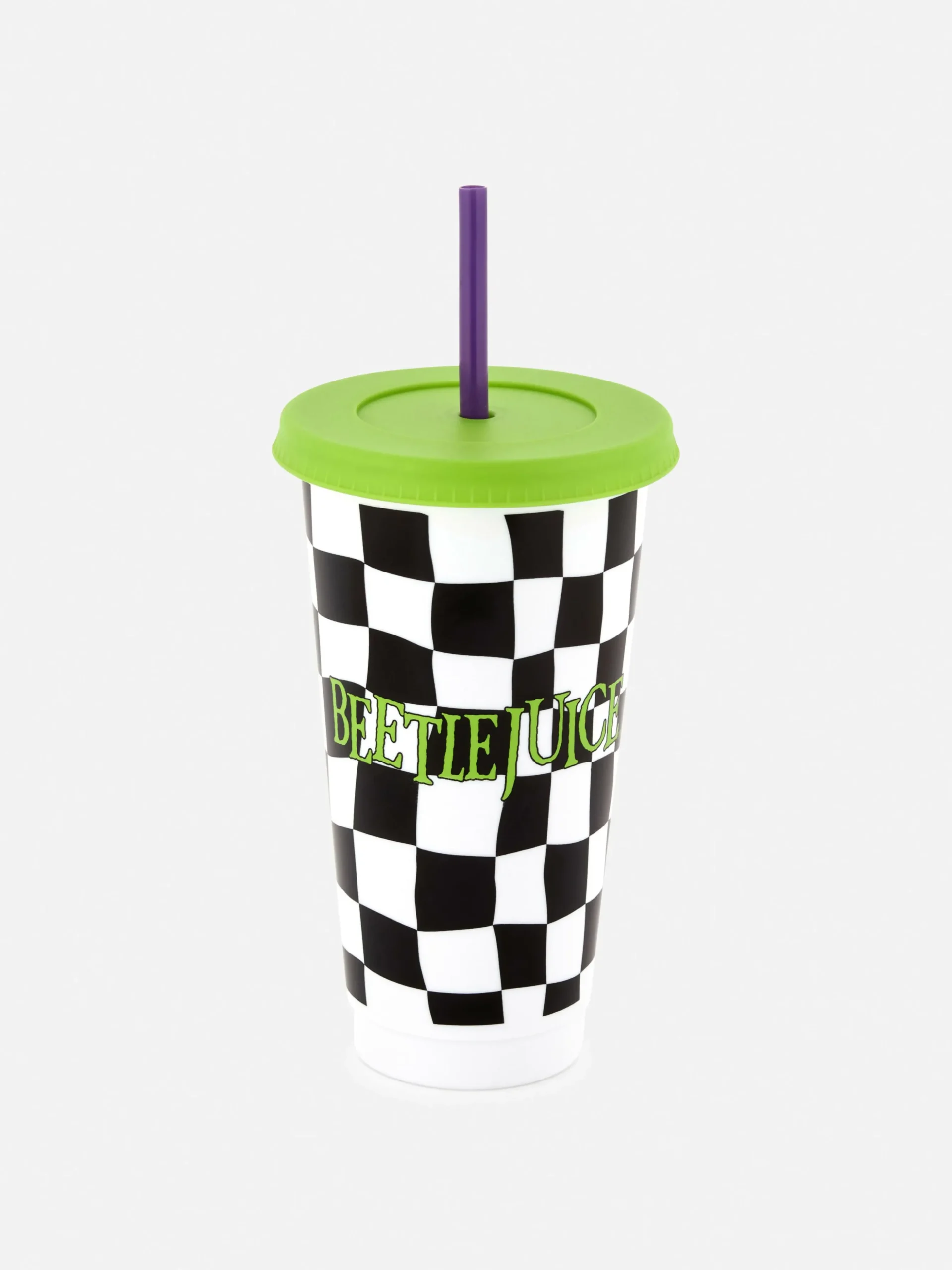 Taza Con Pajita Y Motivo De Bitelchús