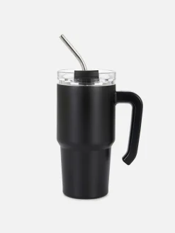 Taza Portátil De Acero Inoxidable