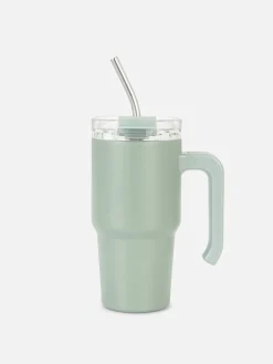 Taza Portátil De Acero Inoxidable