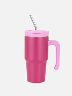 Taza Portátil De Acero Inoxidable