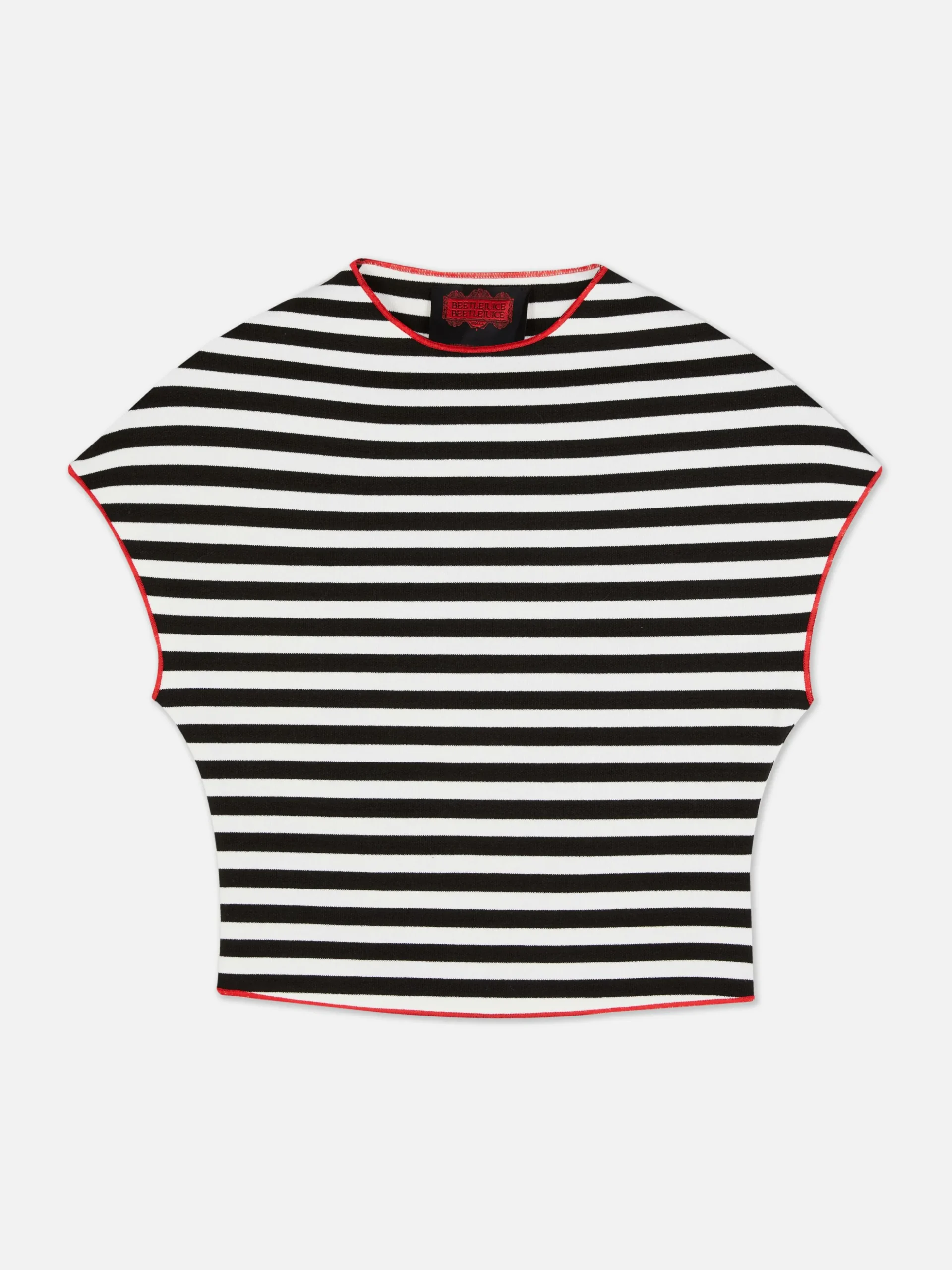 Top A Rayas Beetlejuice X Colleen Atwood
