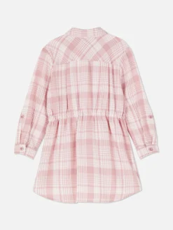 Vestido Camisero A Cuadros