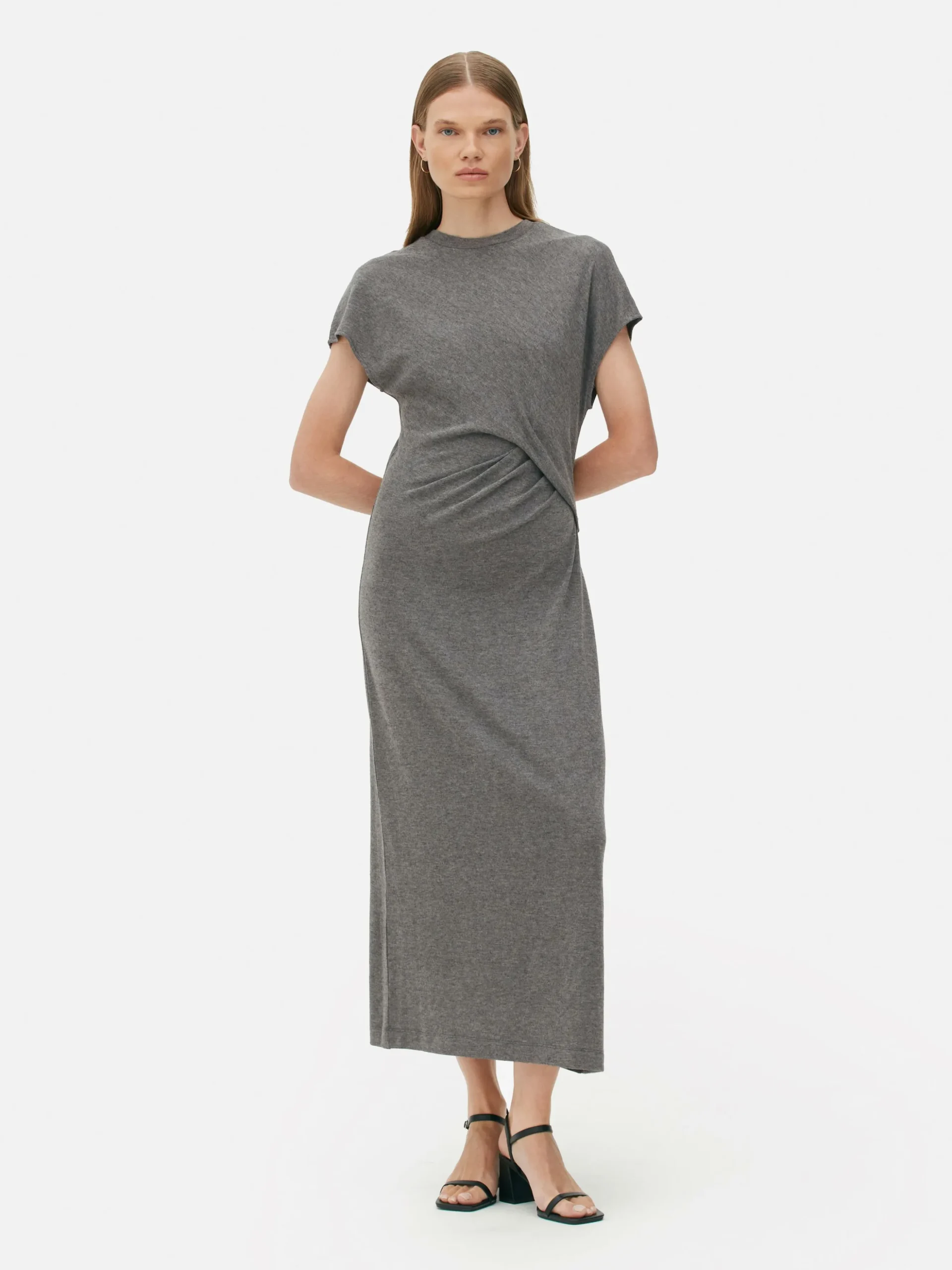 Vestido De Punto Con Detalle Retorcido De The Edit