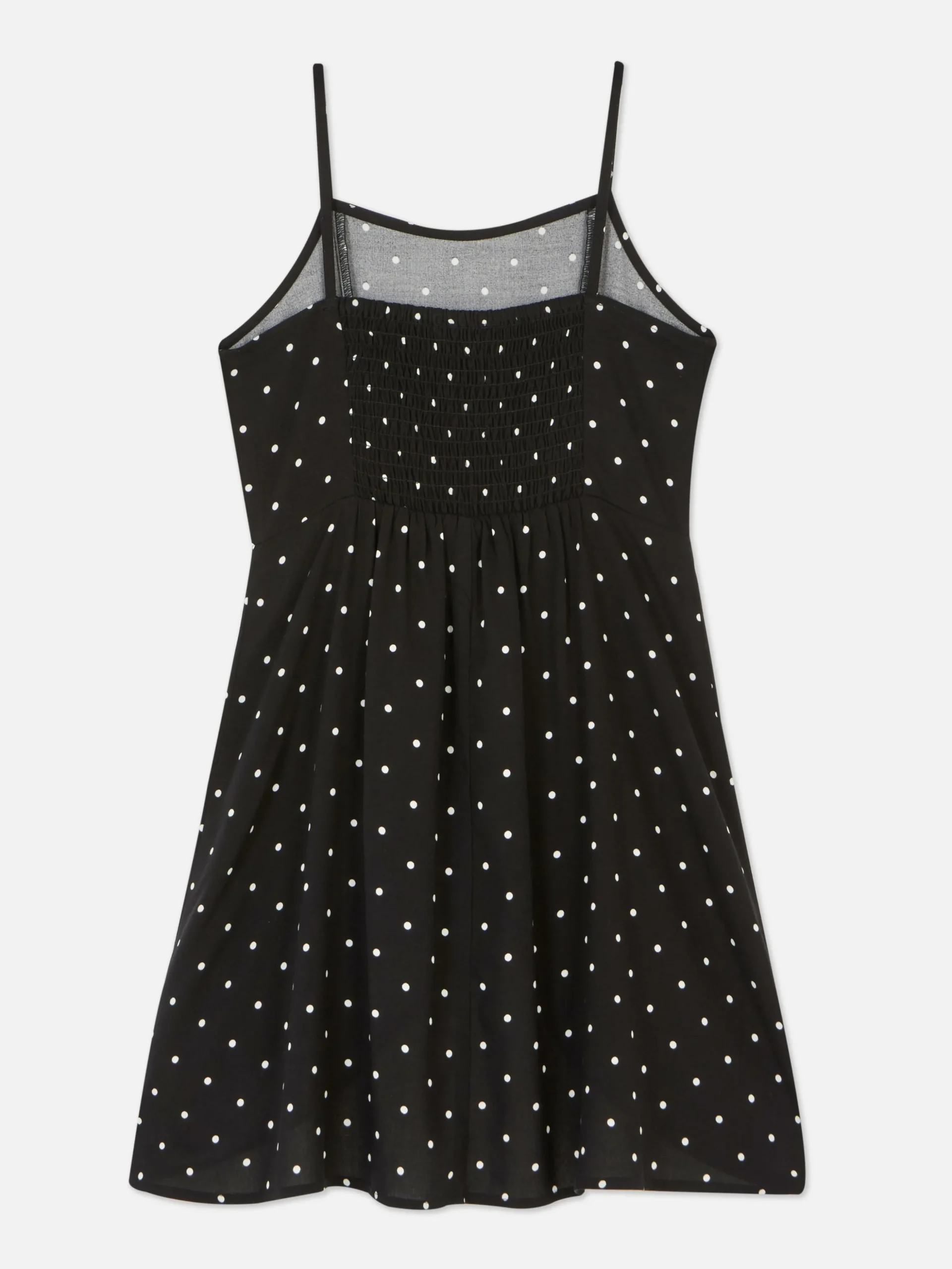 Vestido Estampado Con Tirantes Finos