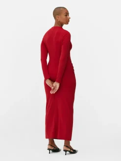 Vestido Largo De Punto Beetlejuice X Colleen Atwood