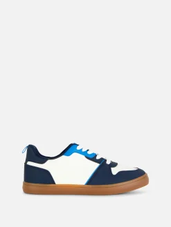 Zapatillas De Caña Baja Con Bloques De Color
