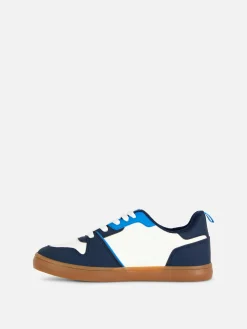 Zapatillas De Caña Baja Con Bloques De Color