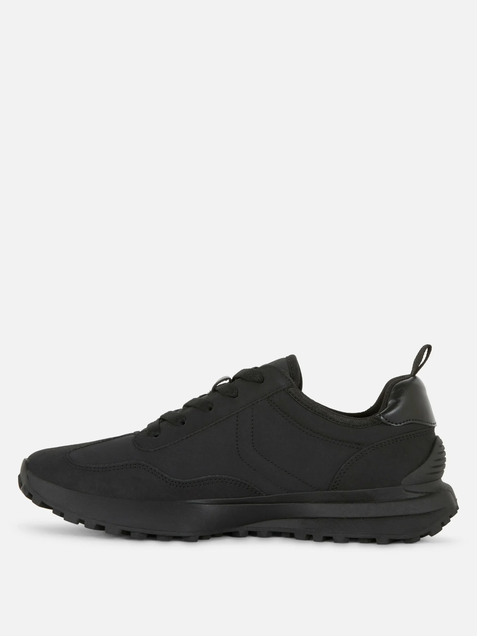 Zapatillas Deportivas Bicolor Con Suela Gruesa