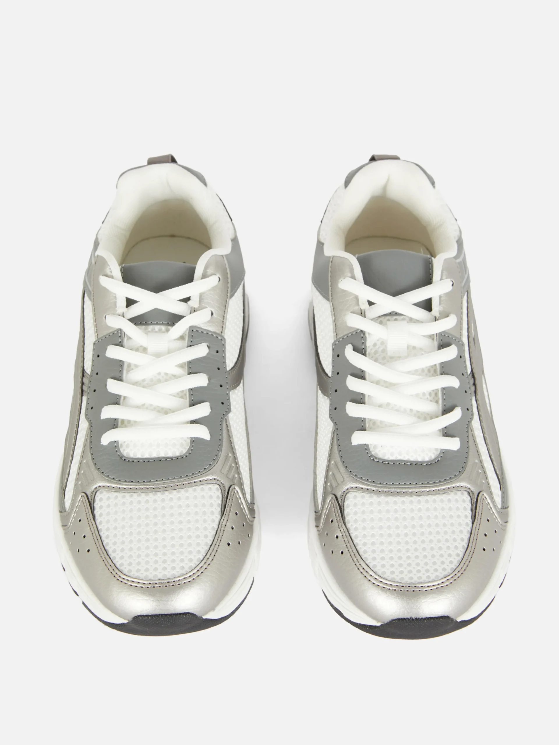 Zapatillas Deportivas Con Panel De Malla