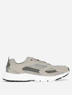 Zapatillas Deportivas Con Panel De Malla