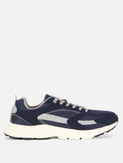 Zapatillas Deportivas Con Panel De Malla