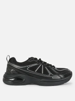 Zapatillas Deportivas De Caña Baja Con Paneles