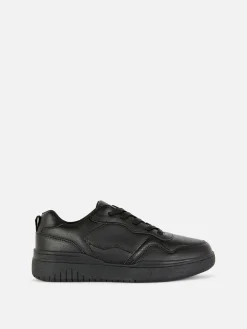 Zapatillas Deportivas De Caña Baja Con Suela Gruesa